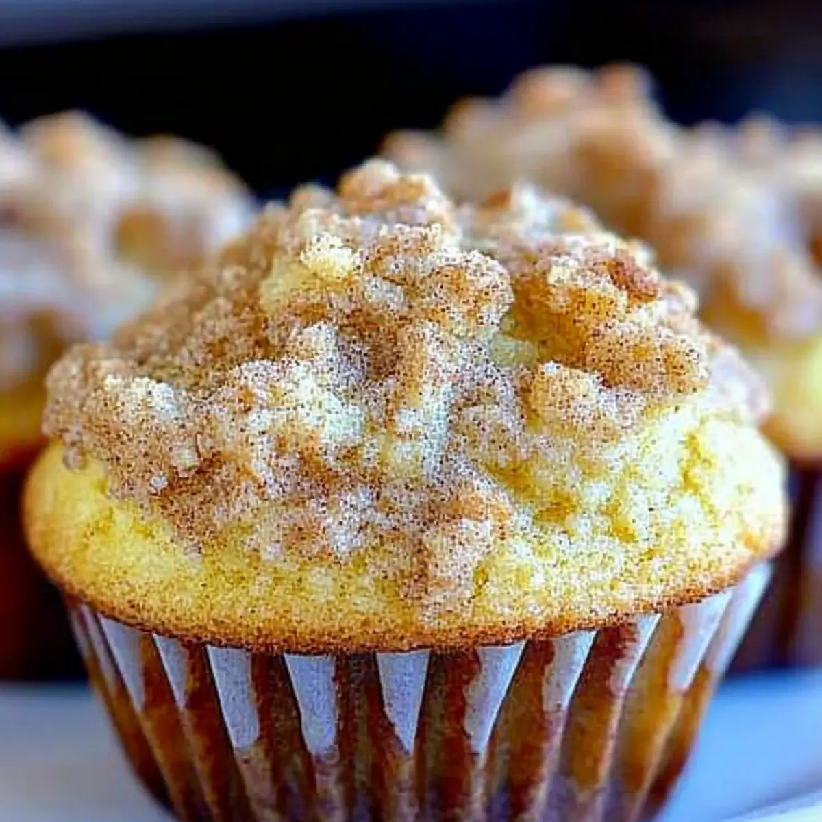 Sour Cream Coffee Cake Muffins