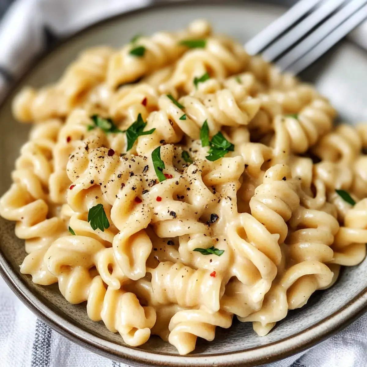 Creamy White Bean Pasta