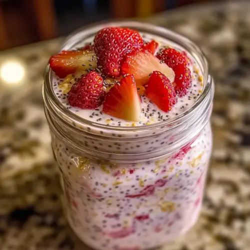 Strawberry Cream Oats