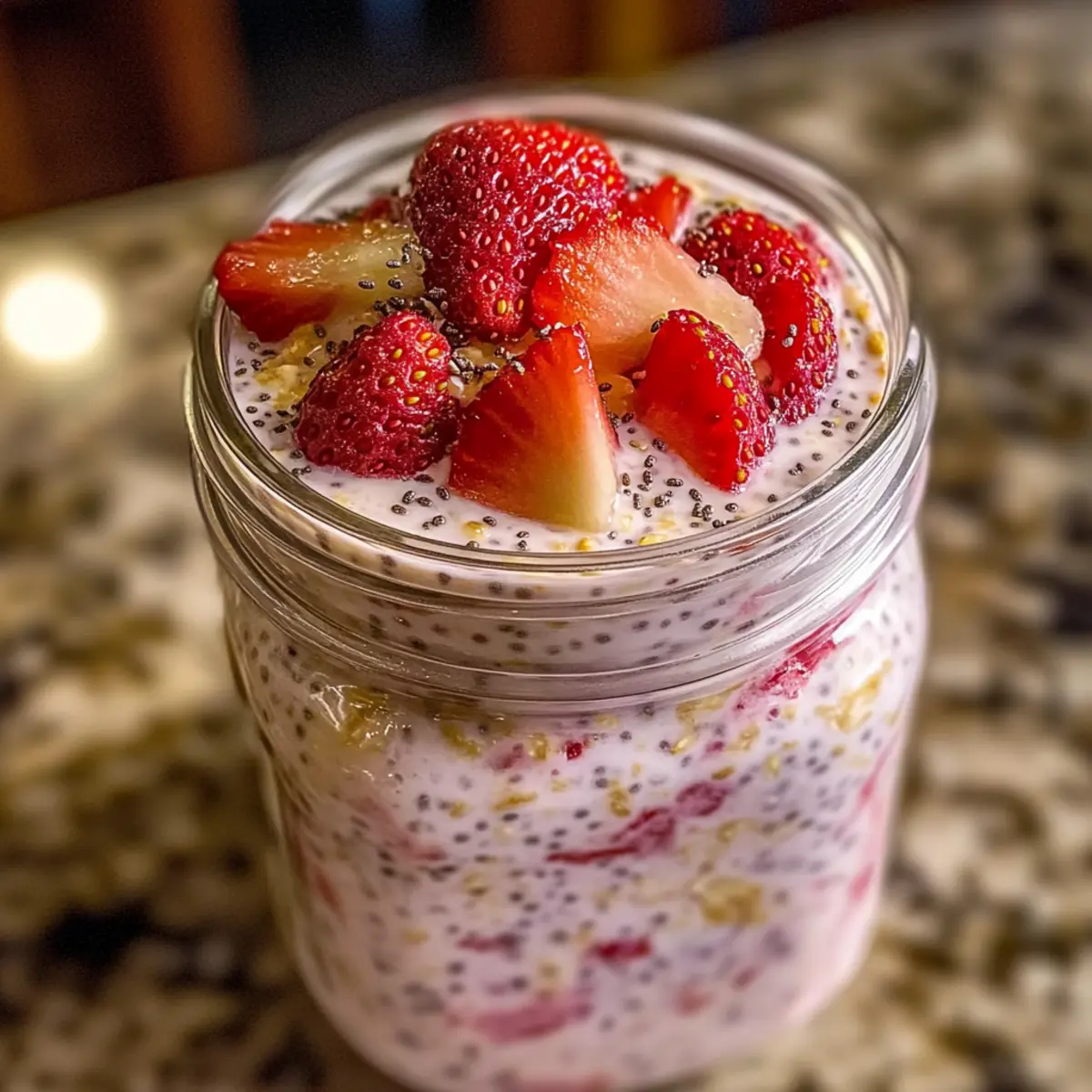 Strawberry Cream Oats