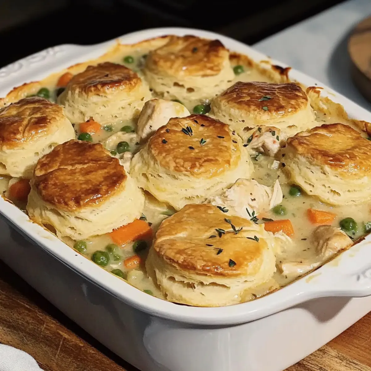Chicken Pot Pie Casserole