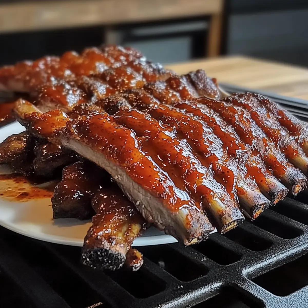 Fall Off The Bone Ribs On The Grill