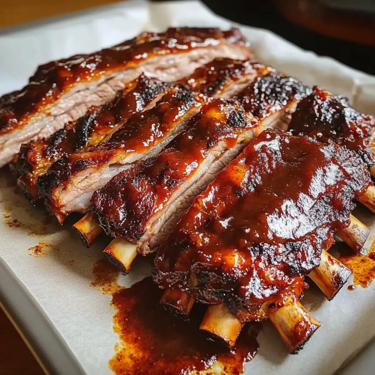 Easy Oven-Baked Spare Ribs
