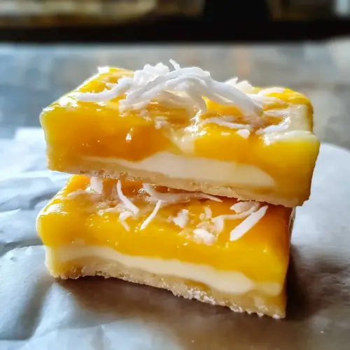 Mango Dream Bars