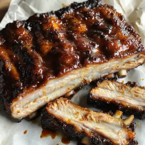 Sweet and Sticky Cola Ribs