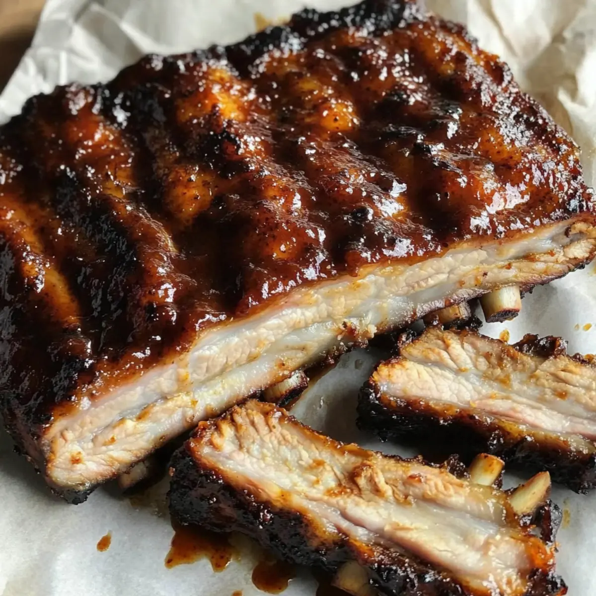 Sweet and Sticky Cola Ribs