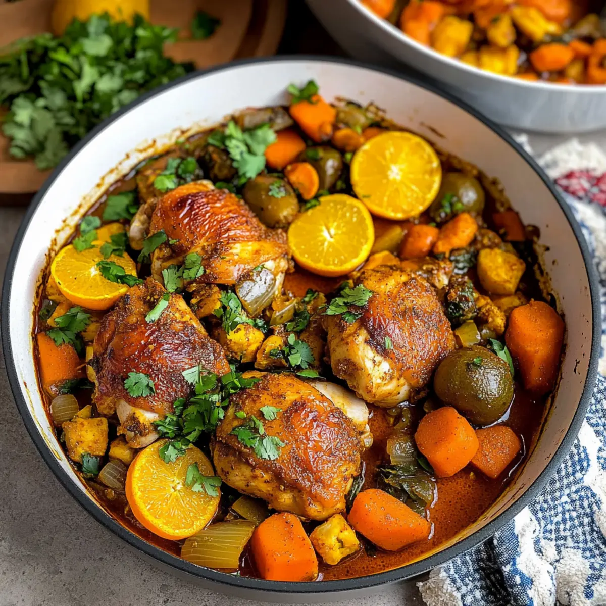 Moroccan Chicken Casserole
