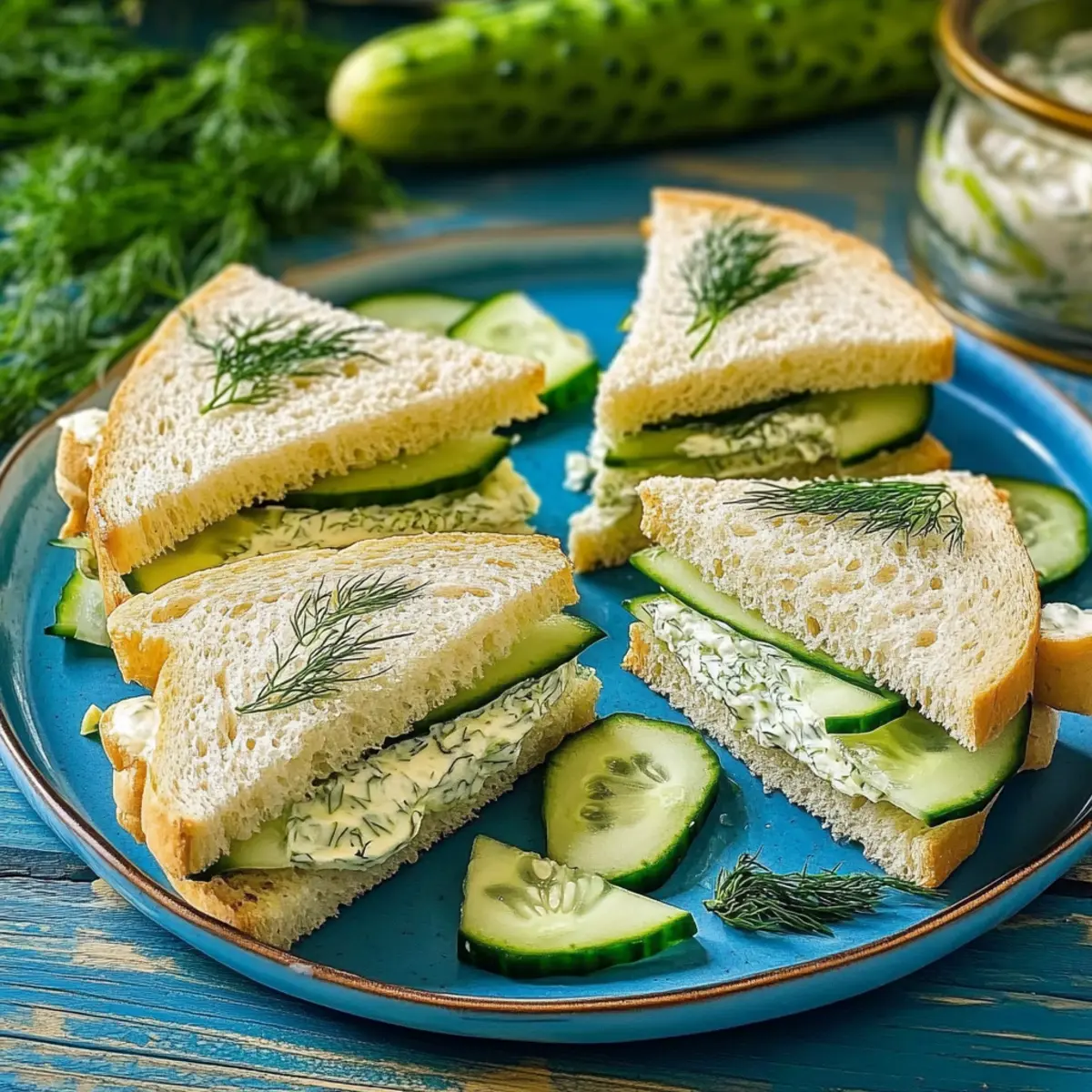 Classic Cucumber Sandwiches