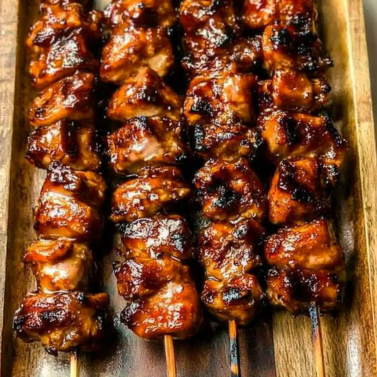 Grilled Thai Coconut Chicken Skewers