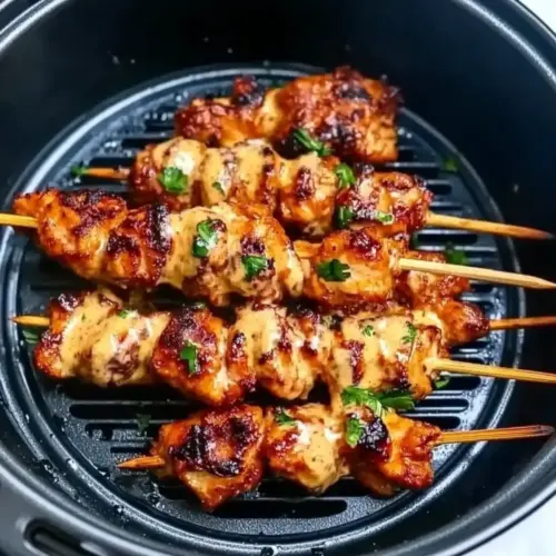 Bang Bang Chicken Skewers
