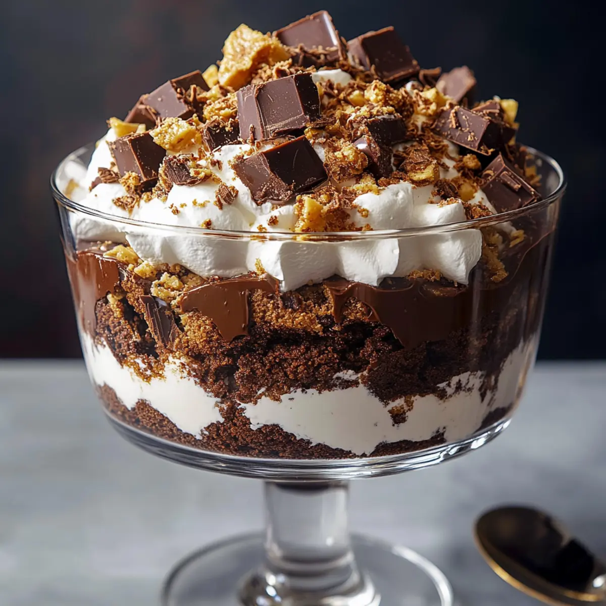 Chocolate Toffee Trifle