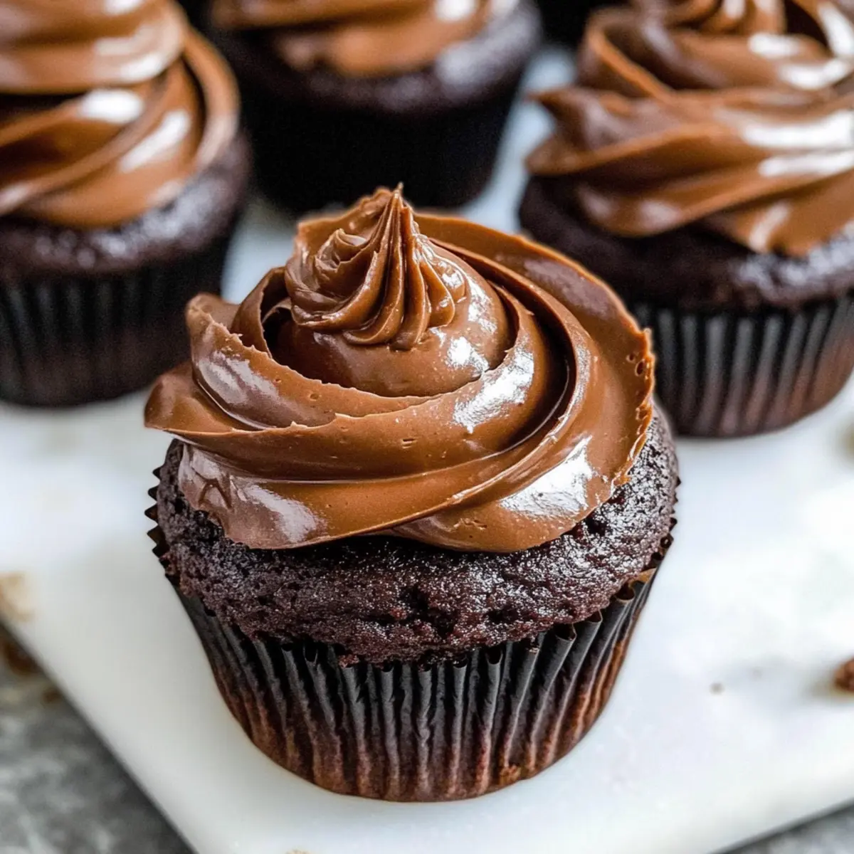 Death By Chocolate Cupcakes