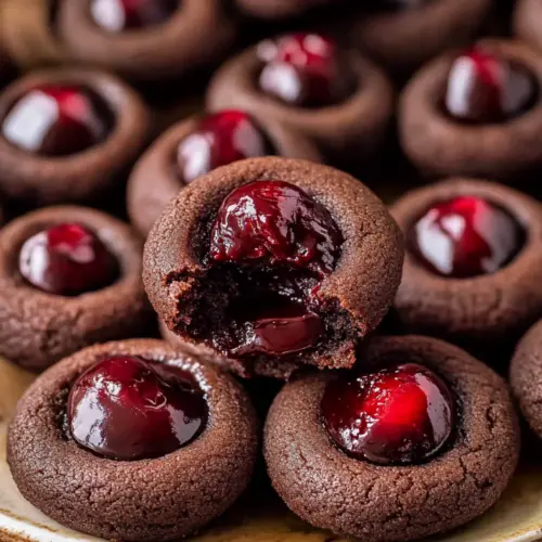 Chocolate Cherry Cookies