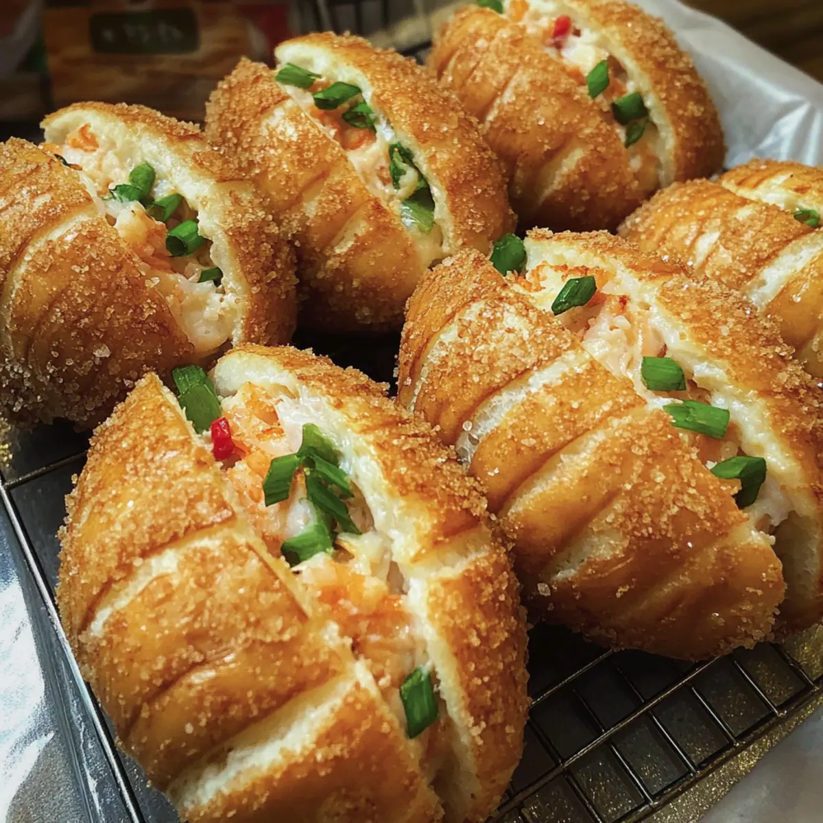 Crab Rangoon Salt Bread