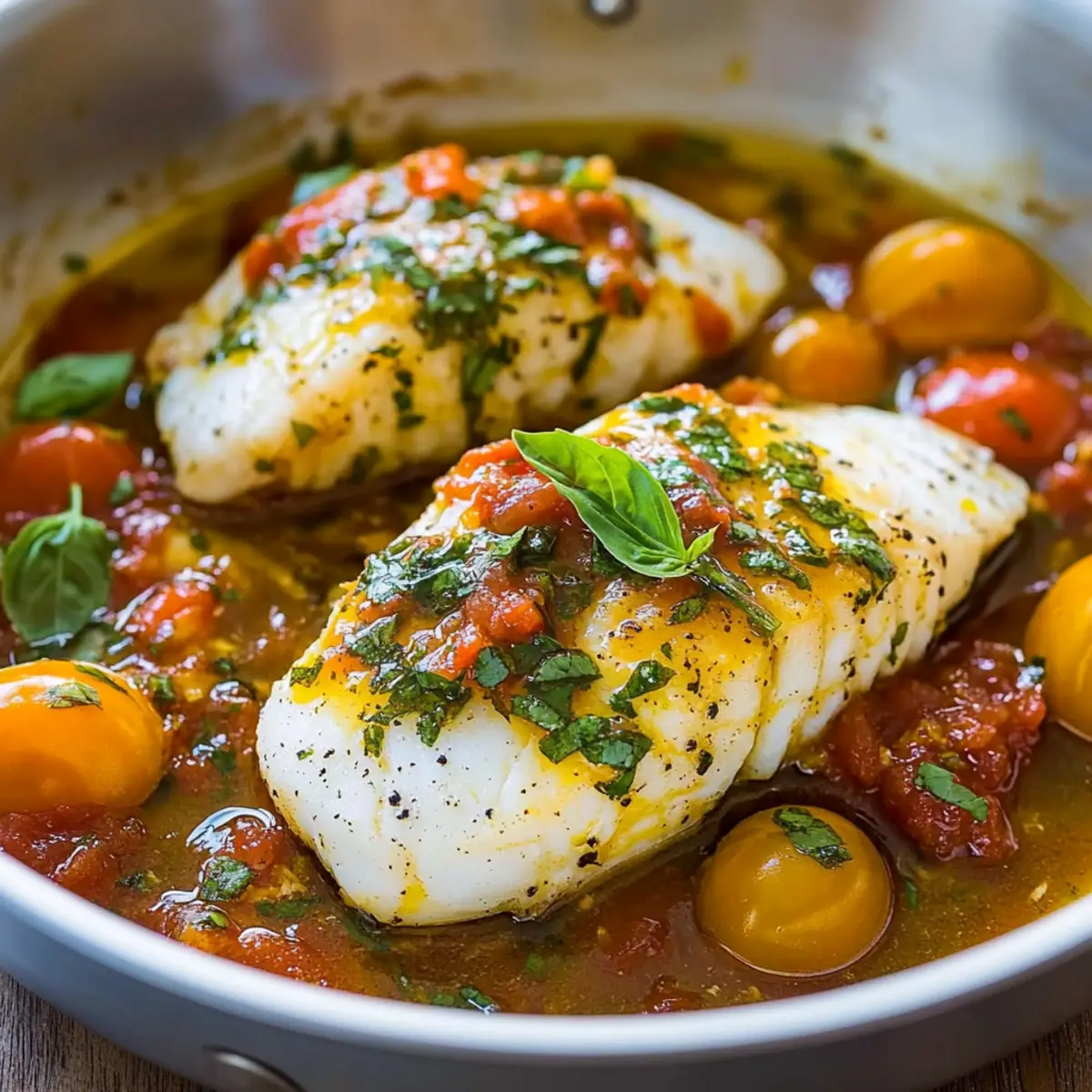 Pan-Seared Cod