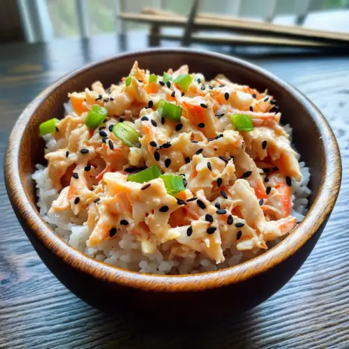 Spicy Crab Sushi Bowls