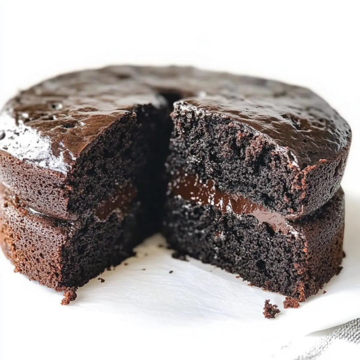 One Bowl Moist Chocolate Cake