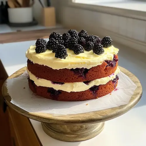 Lemon Blackberry Cake