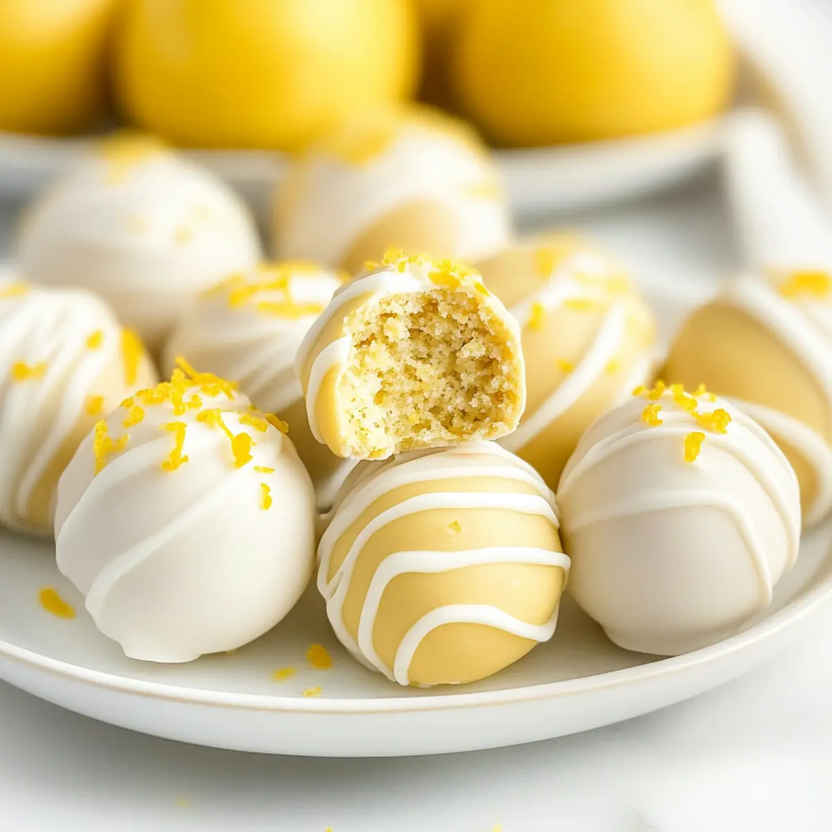 Lemon Oreo Truffles