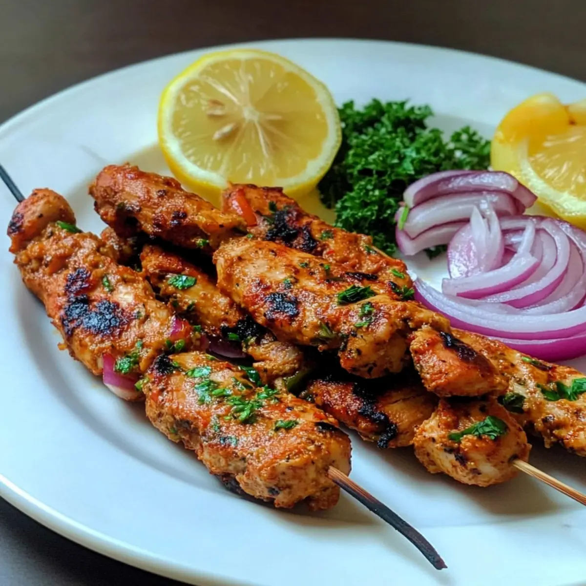 Chicken Adana Kebabs