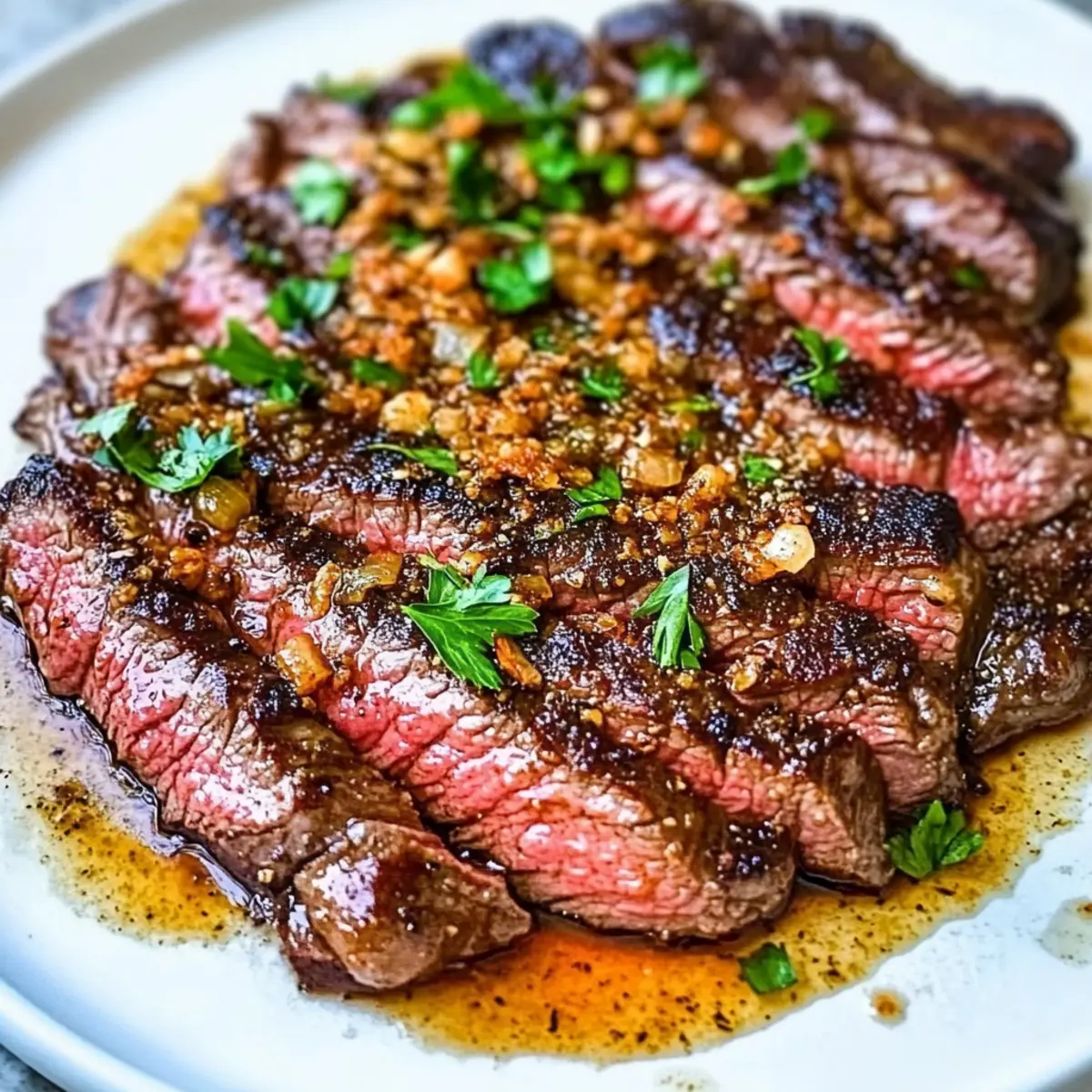 Garlic Butter Brazilian Steak