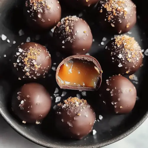 Salted Caramel Truffles