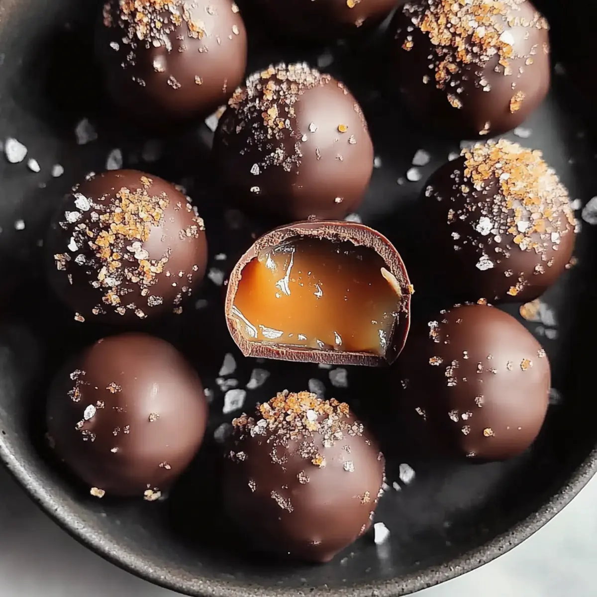 Salted Caramel Truffles