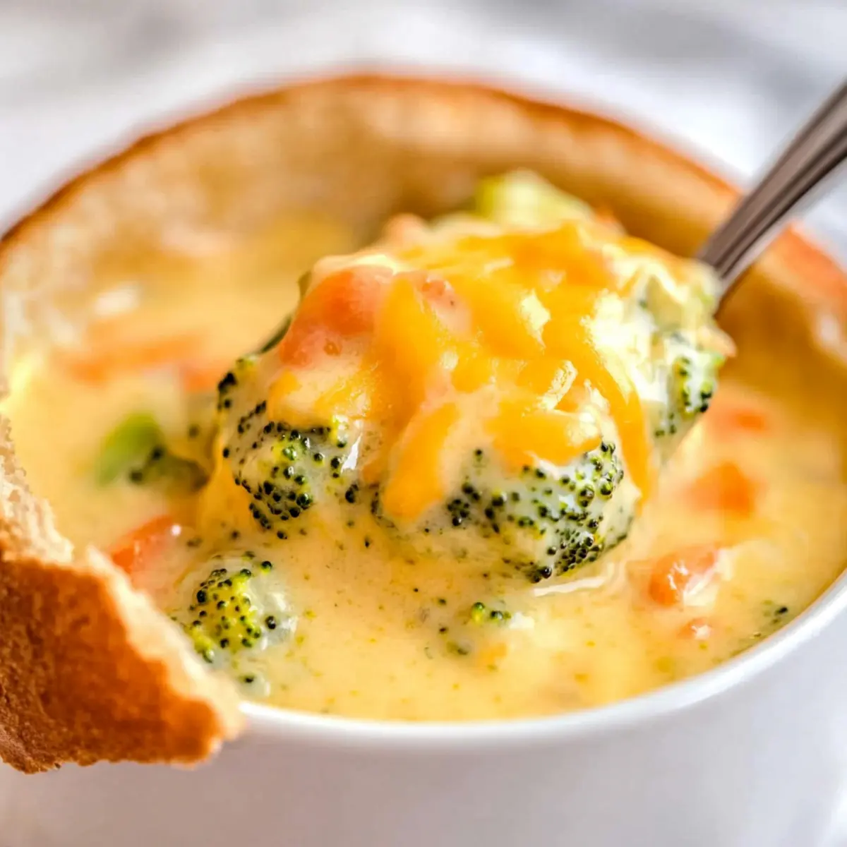 Panera Copycat Broccoli Cheddar Soup