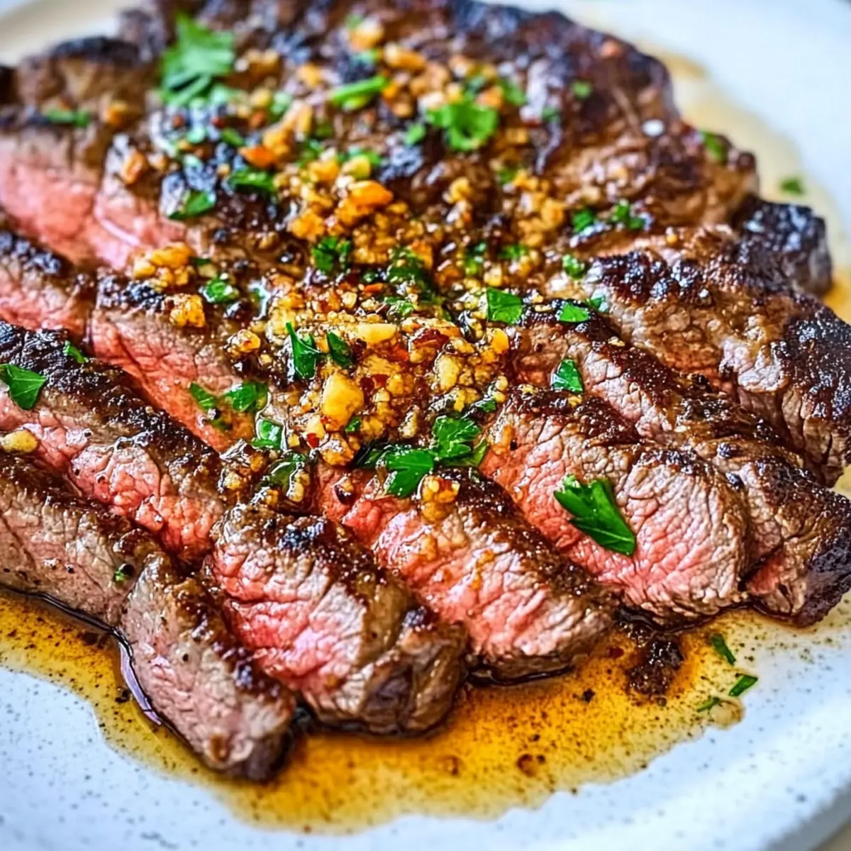 Garlic Butter Brazilian Steak