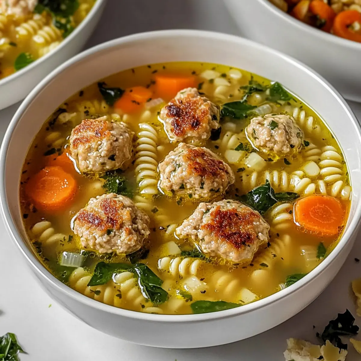 Chicken Meatball Soup