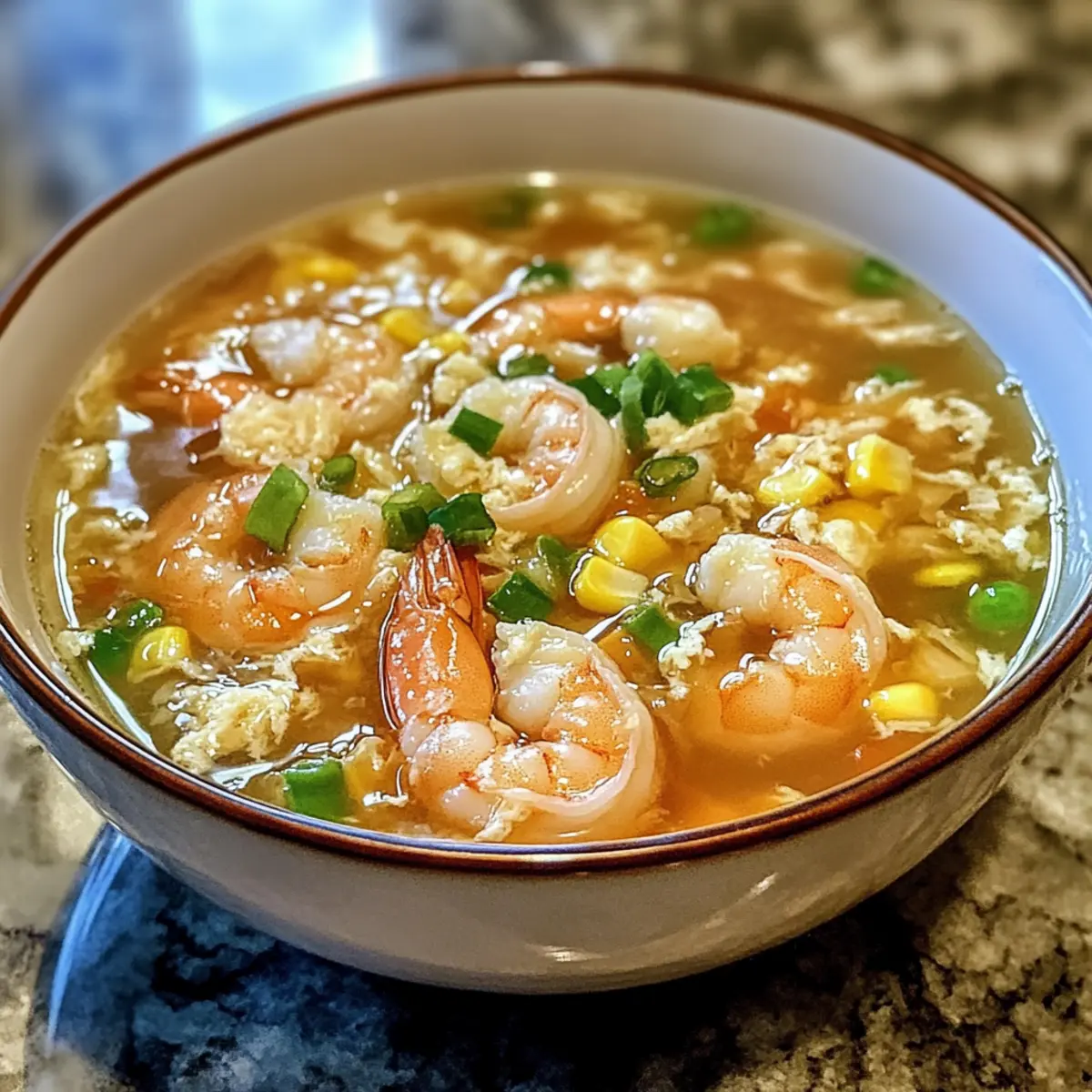 Shrimp Egg Drop Soup