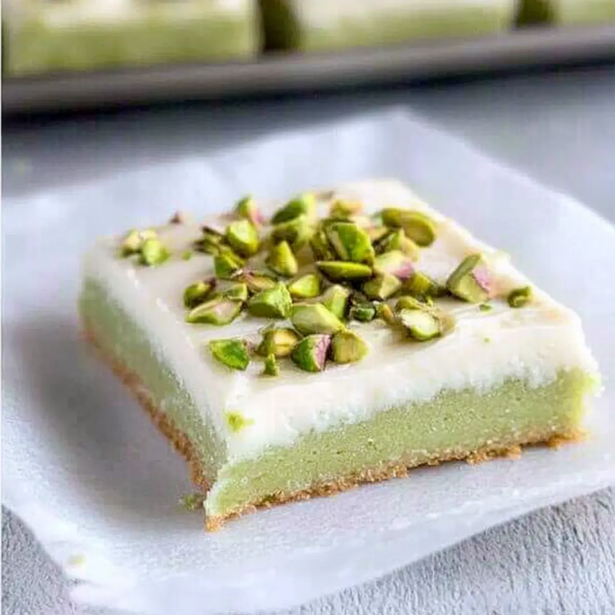 Pistachio Sugar Cookie Bars