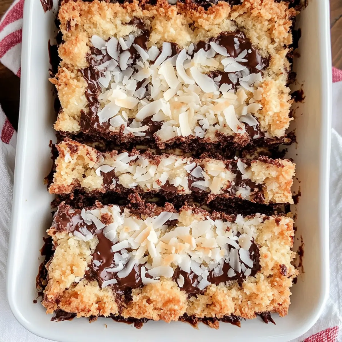 Coconut Chocolate Bars