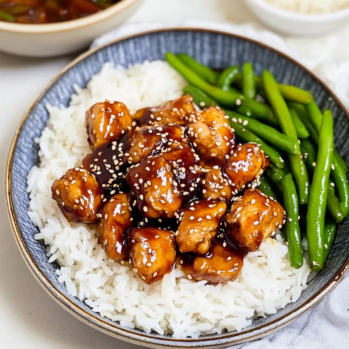 Healthy Sesame Chicken