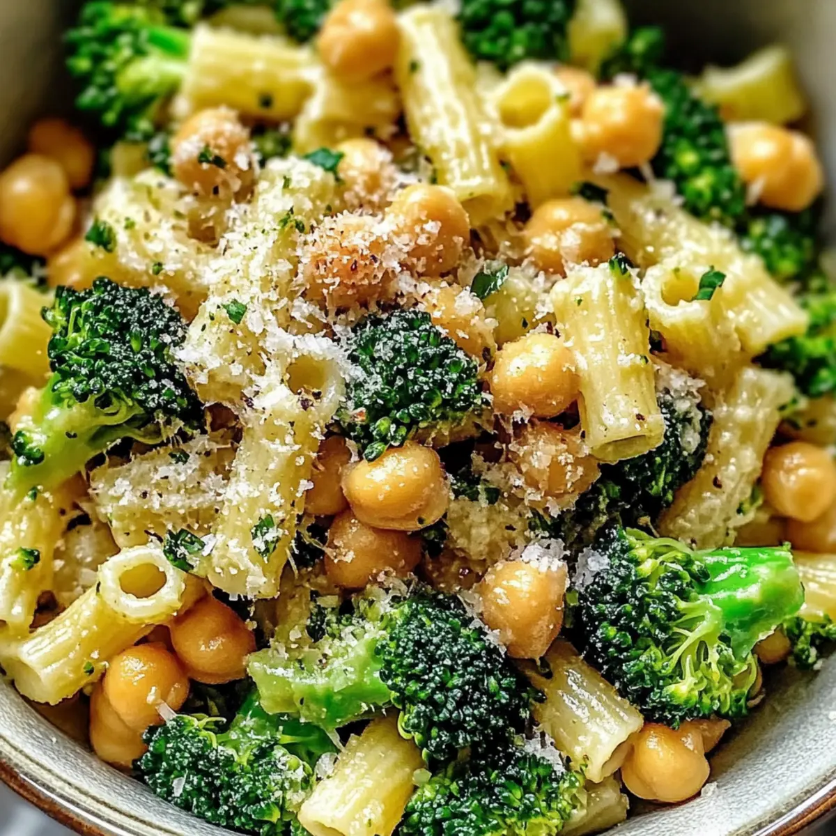 Broccoli Chickpea Pasta