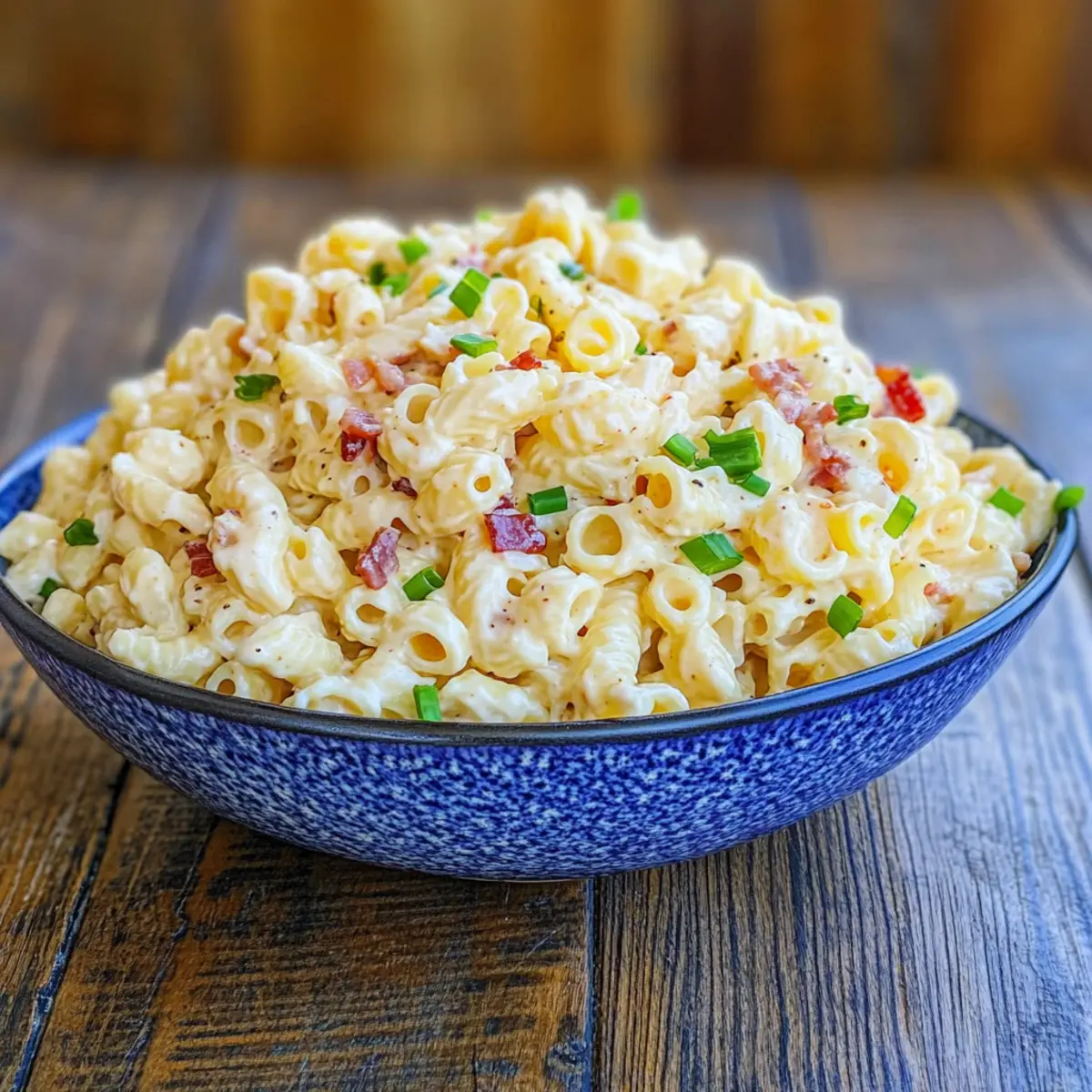 Deviled Egg Pasta Salad