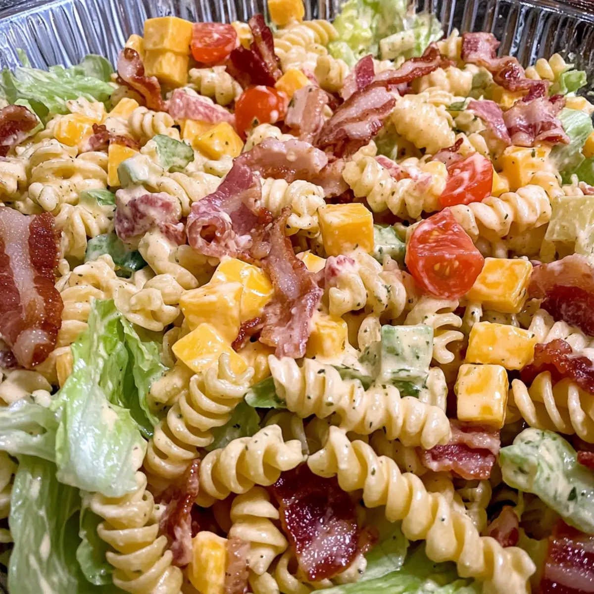 Club Sandwich Pasta Salad