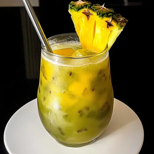 Tropical Iced Green Tea