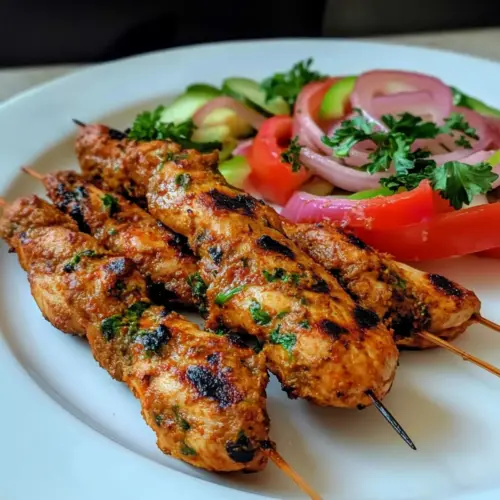 Chicken Adana Kebabs