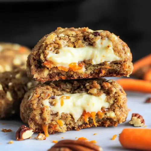 Carrot Cake Cookies-Stuffed