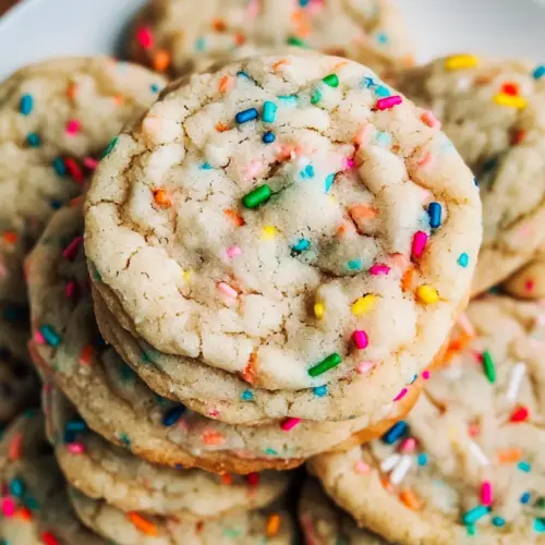 Soft Funfetti Cookies