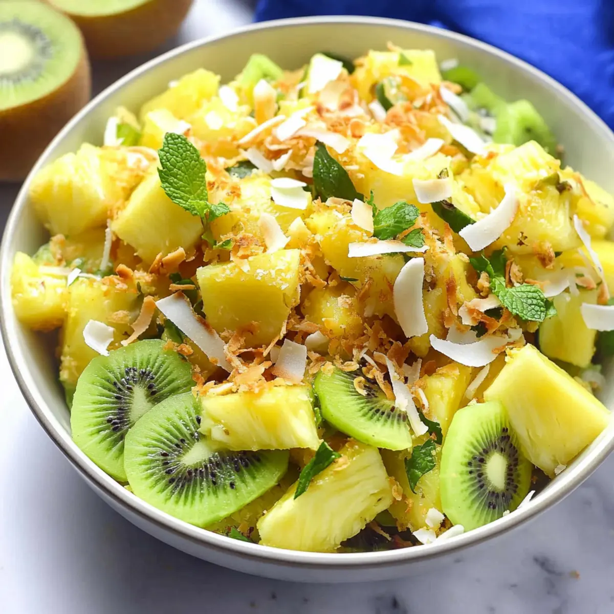Pineapple Kiwi Salad