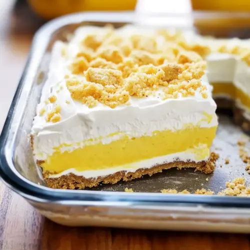 Heavenly Lemon Oreo Dessert