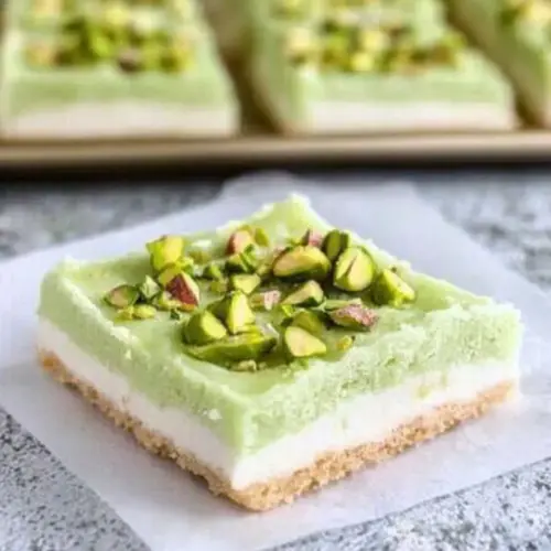 Pistachio Sugar Cookie Bars