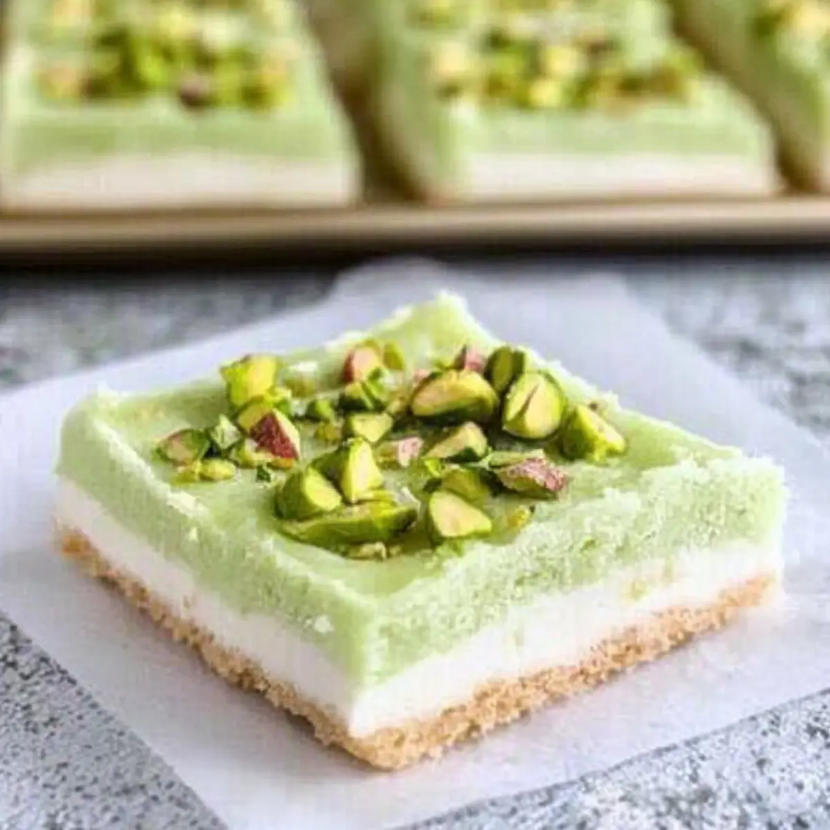 Pistachio Sugar Cookie Bars