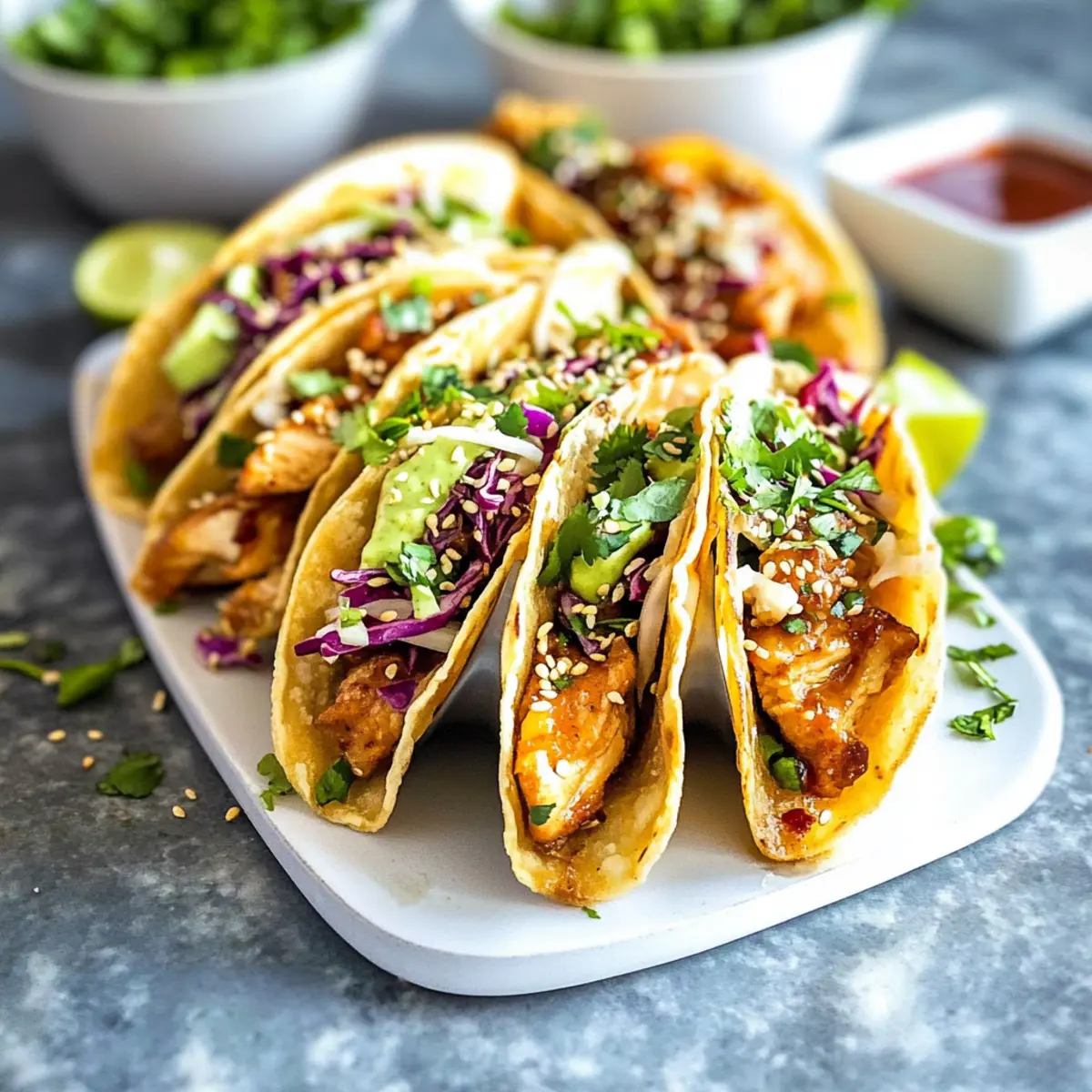 Applebee’s Chicken Wonton Tacos