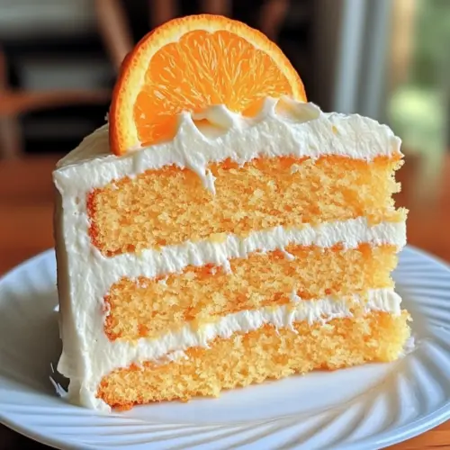 Orange Creamsicle Cake