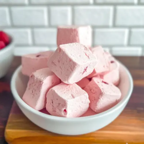 Raspberry Marshmallows