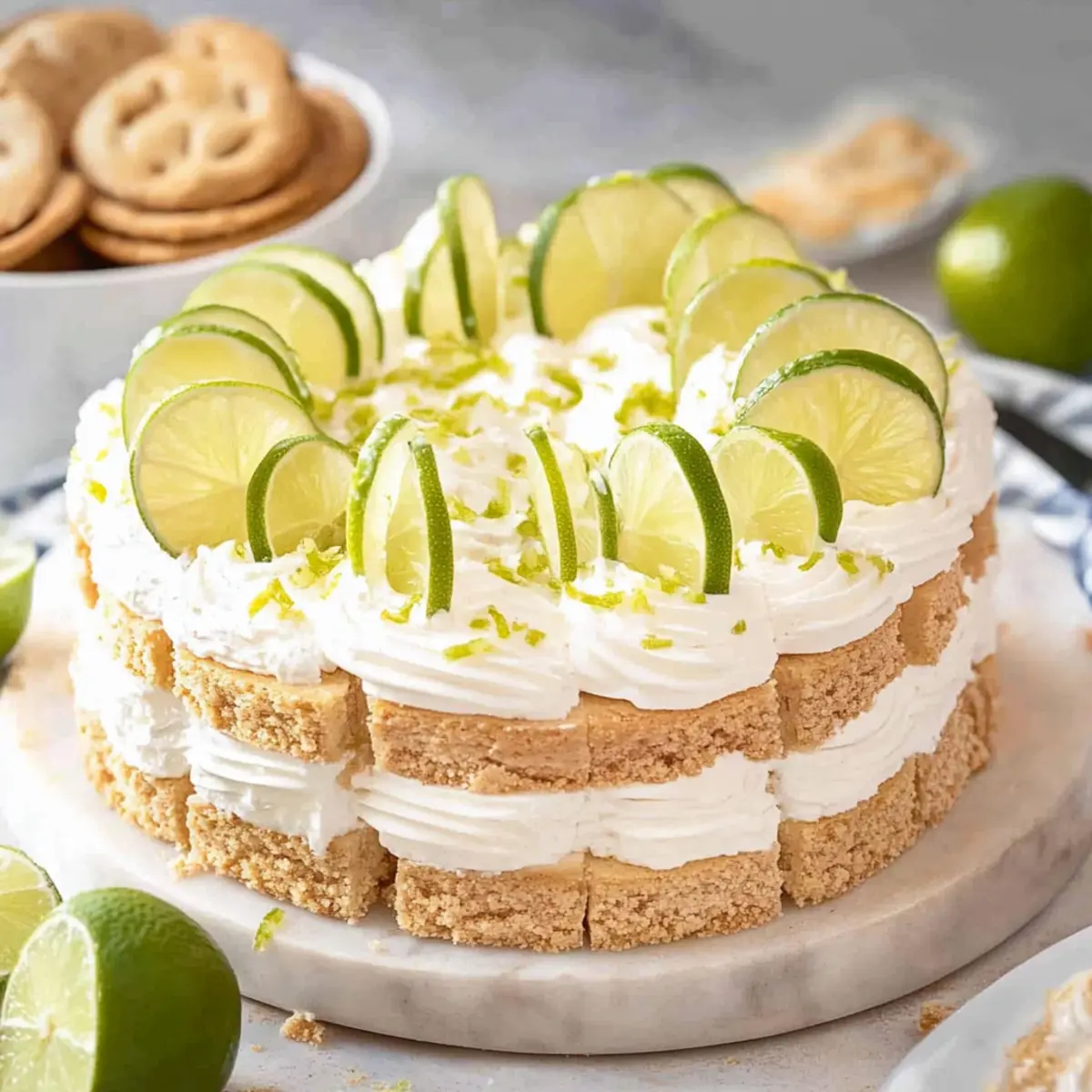 Mexican Lime Icebox Cake