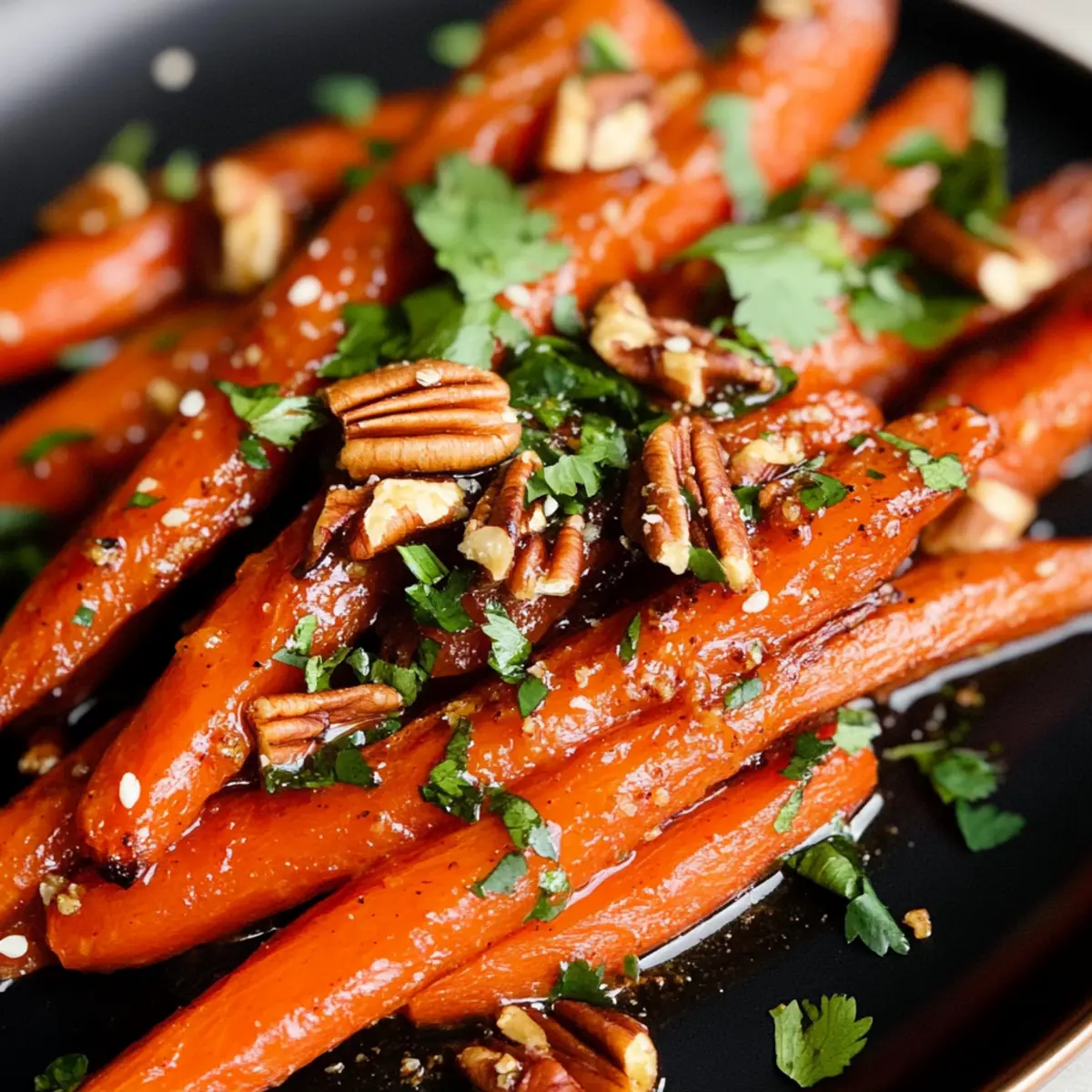 Gochujang Oven Roasted Carrots
